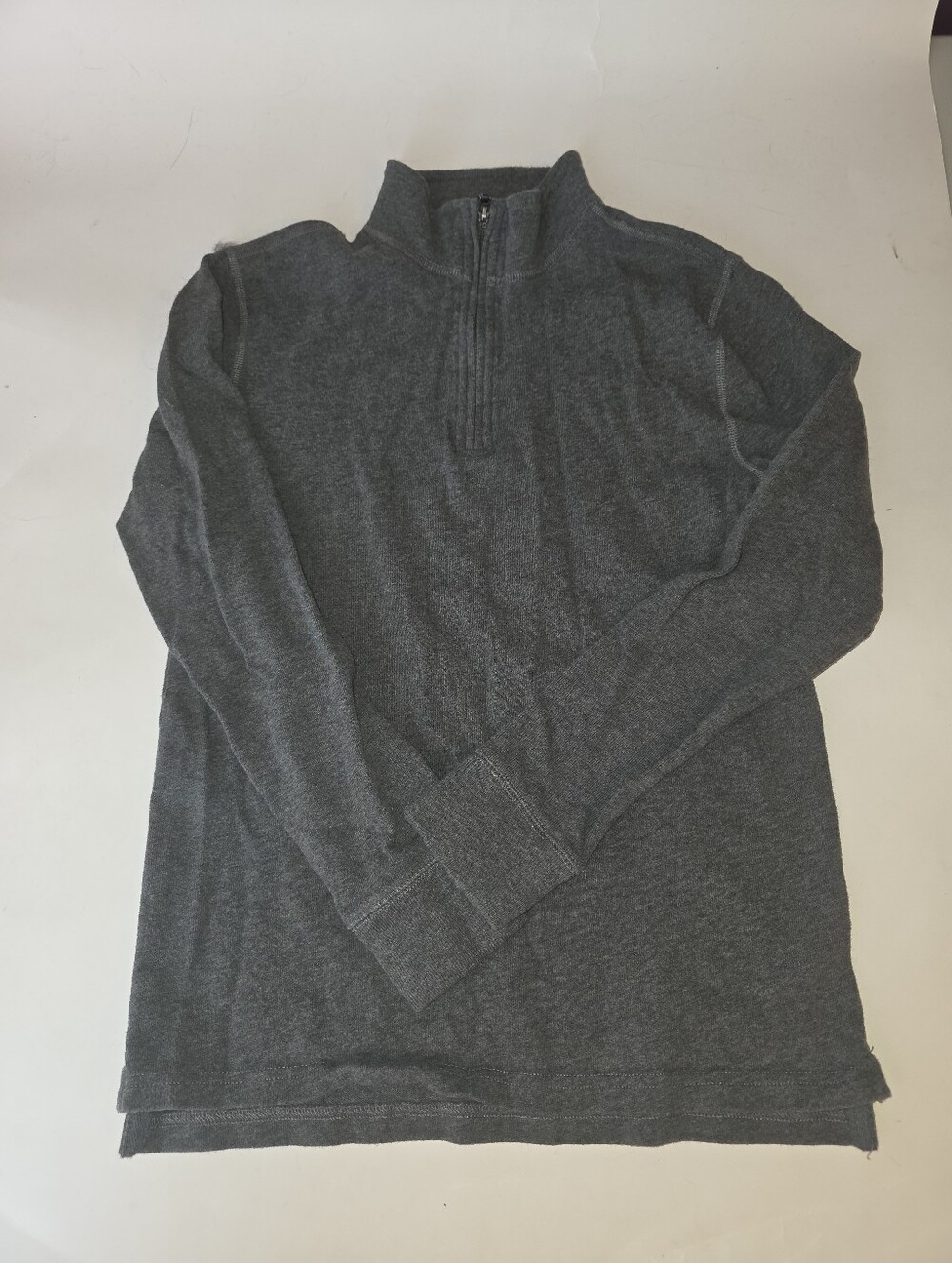JCrew Crewcuts Boys Popover Sweatshirt Size 14 Gray